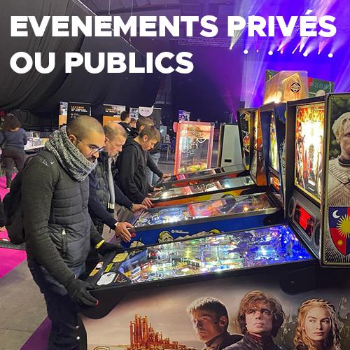 Evenements prives ou publics